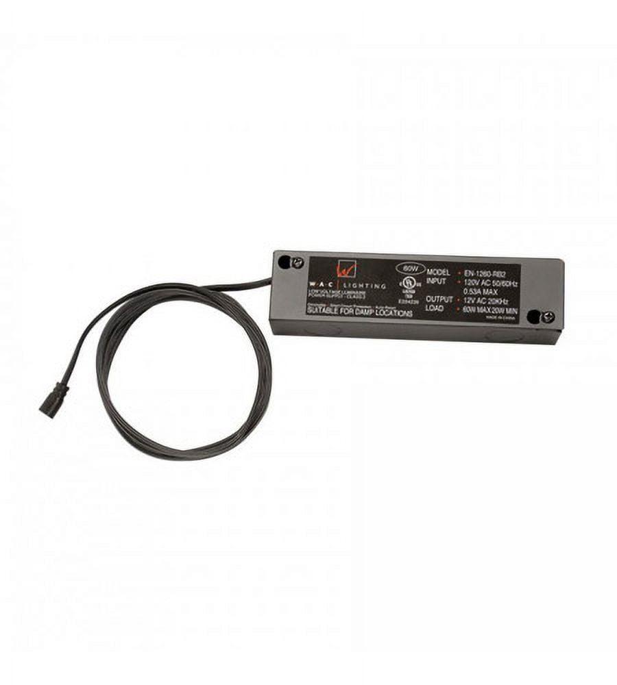 Black and Gray 60W LED Remote Power Supply