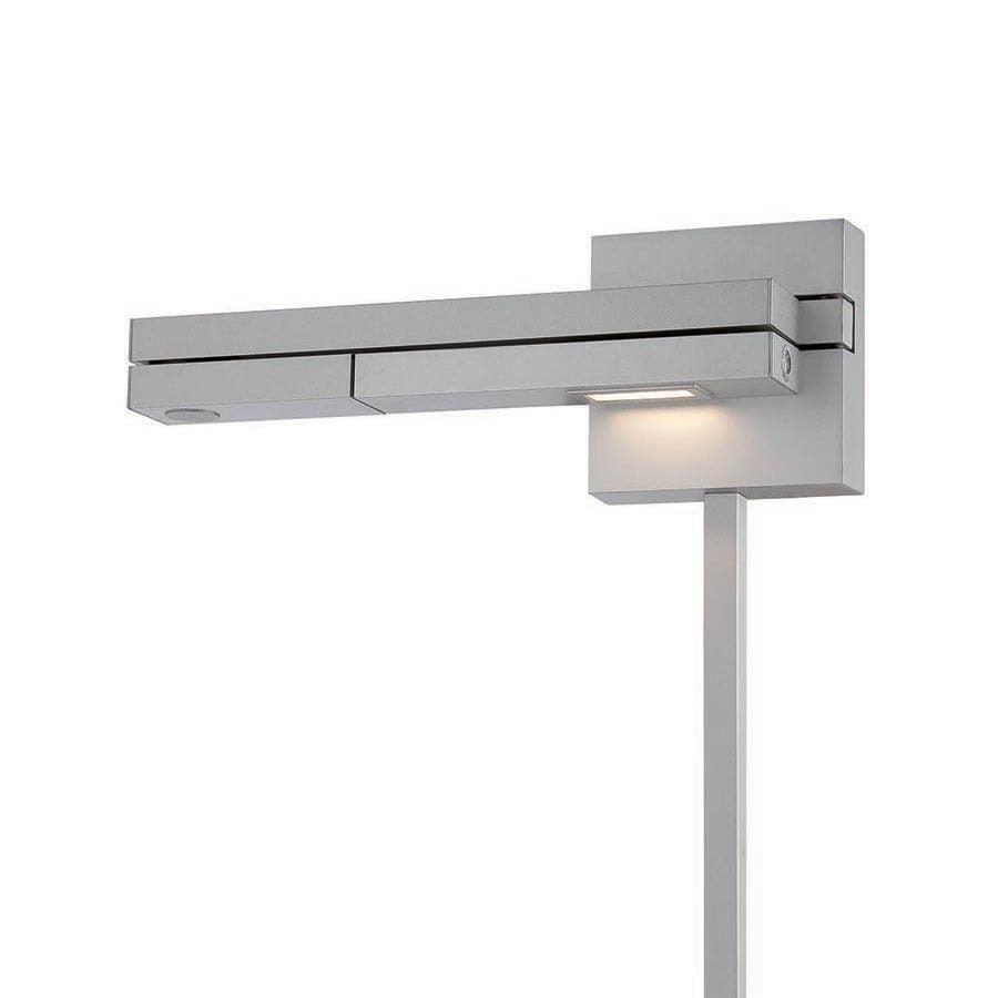 Bronze Finish LED Swing Arm Sconce with Integral Dimmer