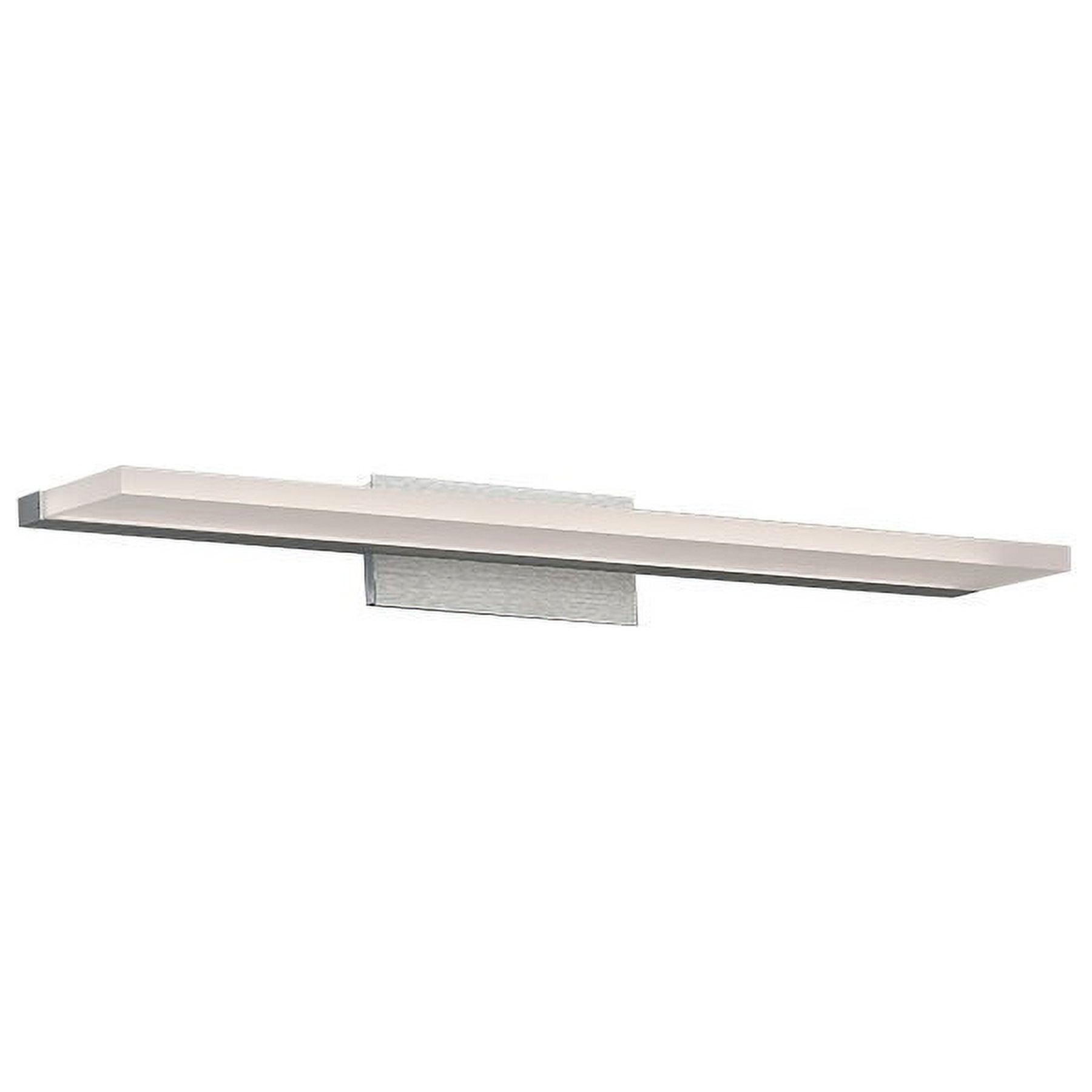 Sleek 25" Brushed Aluminum LED Vanity Light Bar, Dimmable