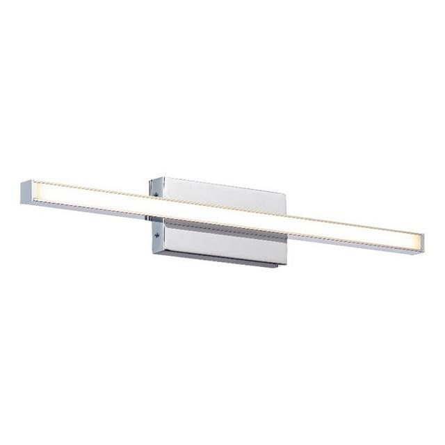 WAC Lighting Parallax 18" LED 3000K 1-Light Aluminum Wall Sconce in Chrome