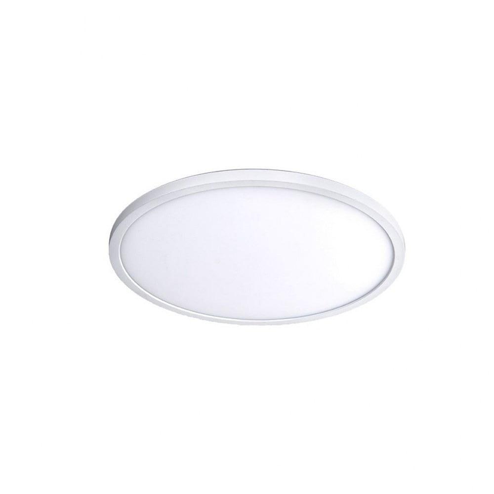 Simple Circle Dimmable LED Flush Mount Light