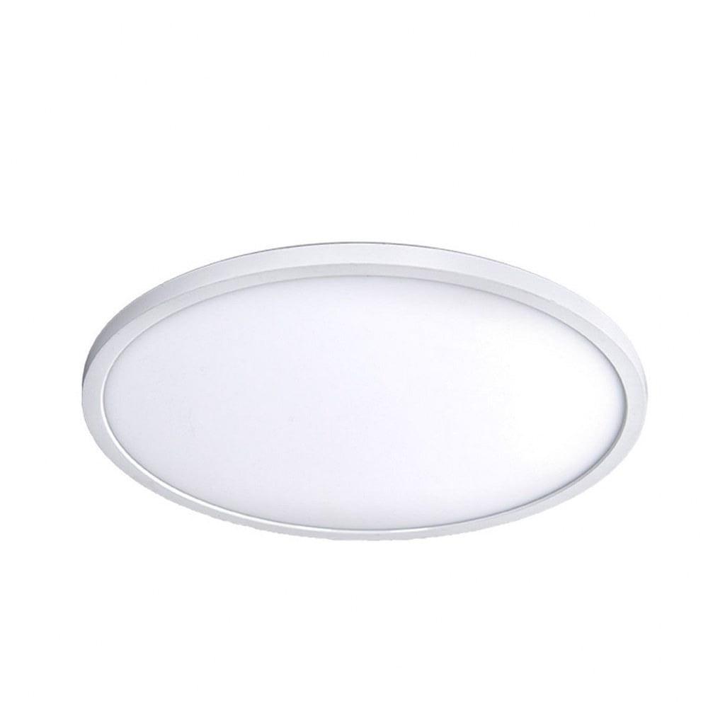 Simple Circle Dimmable LED Flush Mount Light