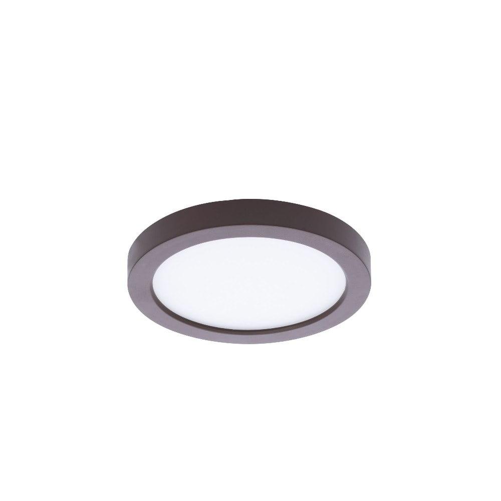 WAC Lighting Round 5" 1-Light 3500K Energy Star Aluminum Flush Mount in Bronze