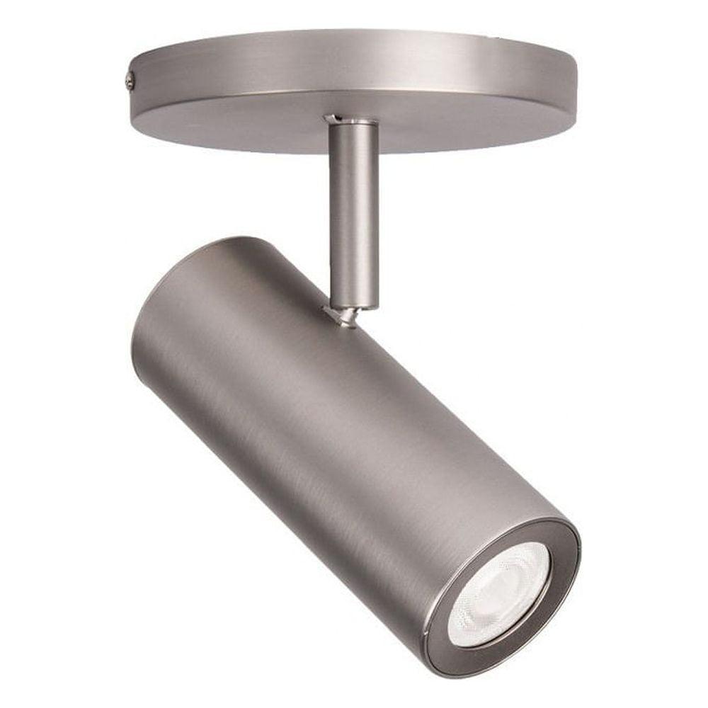 Silo Brushed Nickel LED Monopoint Spotlight 5"x6.25"