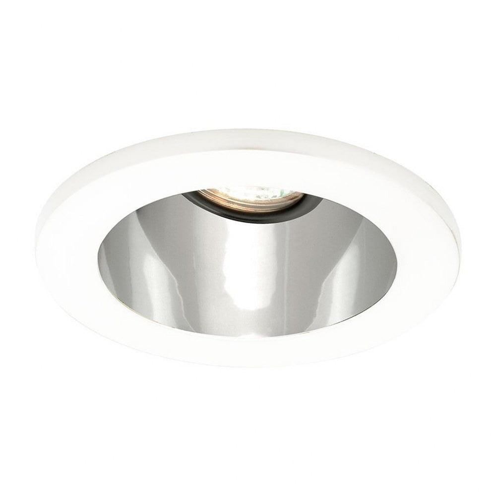 Sleek 4" Round Aluminum LED Recessed Downlight, Adjustable White Reflector