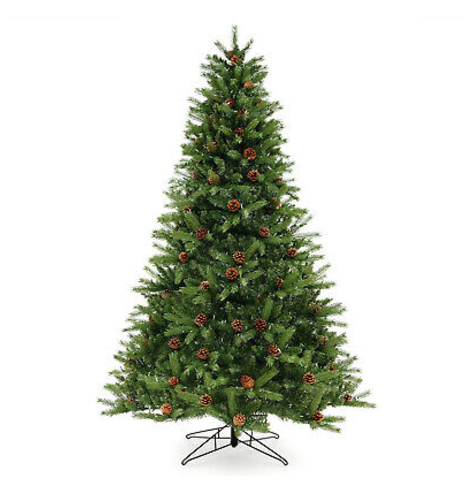 Costway 7 FT Pre-Lit Christmas Tree 3-Minute Quick Shape with Quick Power Connector Timer