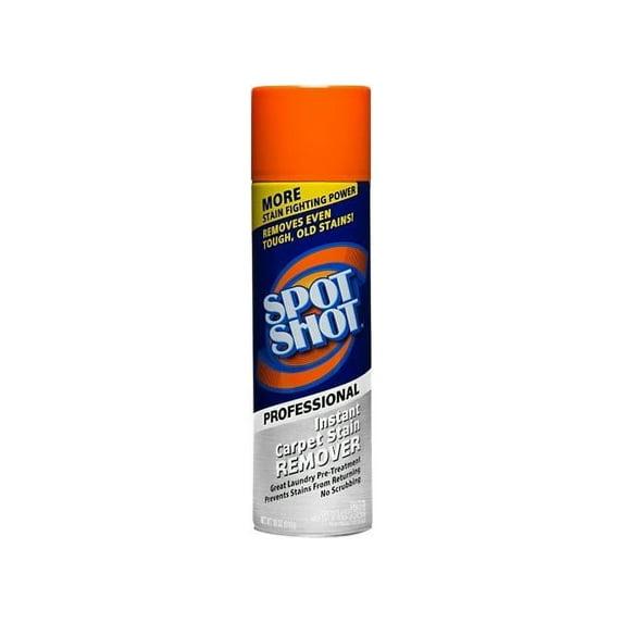 Spot Shot Professional Instant Carpet Stain Remover 18 oz Aerosol Spray, 12/Carton