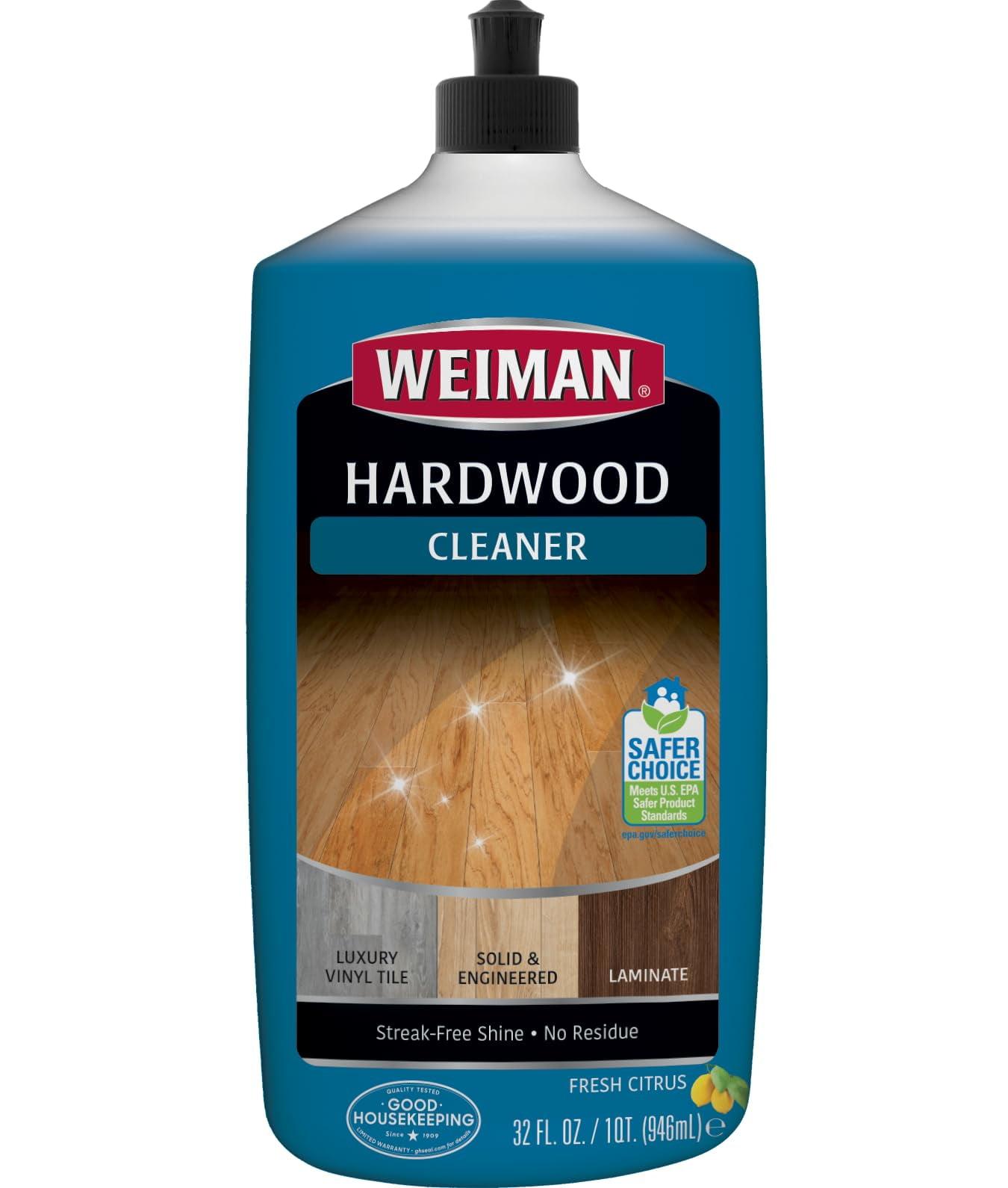 WEIMAN Hardwood Floor Cleaner, 32 oz Squeeze Bottle, Each