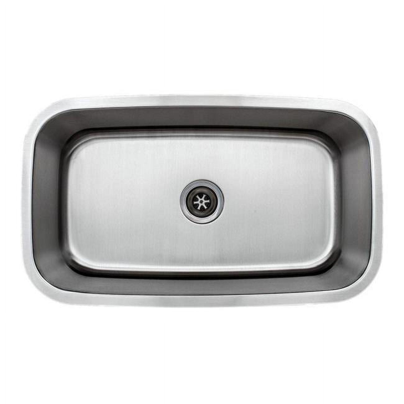 Craftsmen Series 31.5'' L Undermount Single Bowl Stainless Steel Kitchen Sink