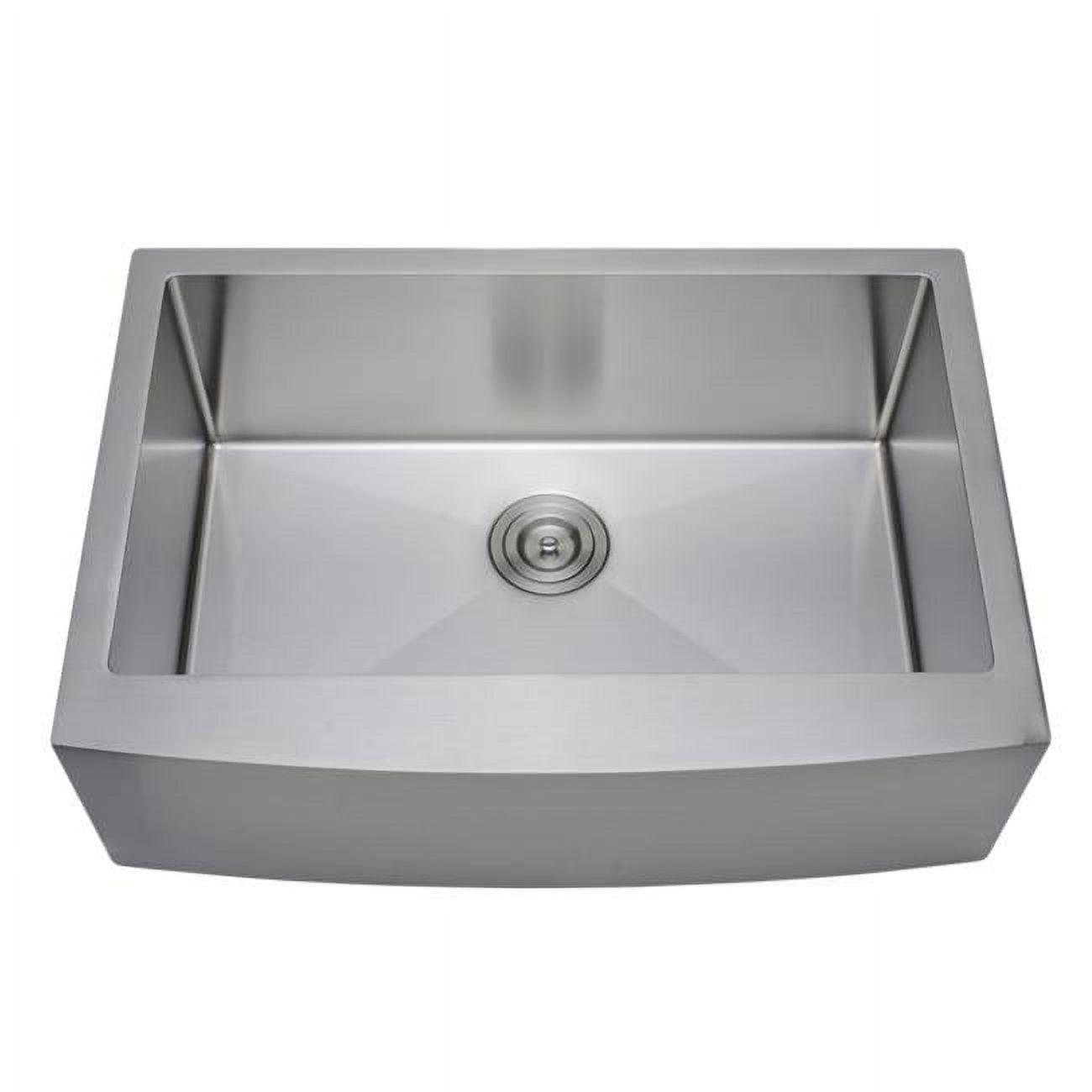 30'' Stainless Steel Single Bowl Farmhouse Apron Kitchen Sink