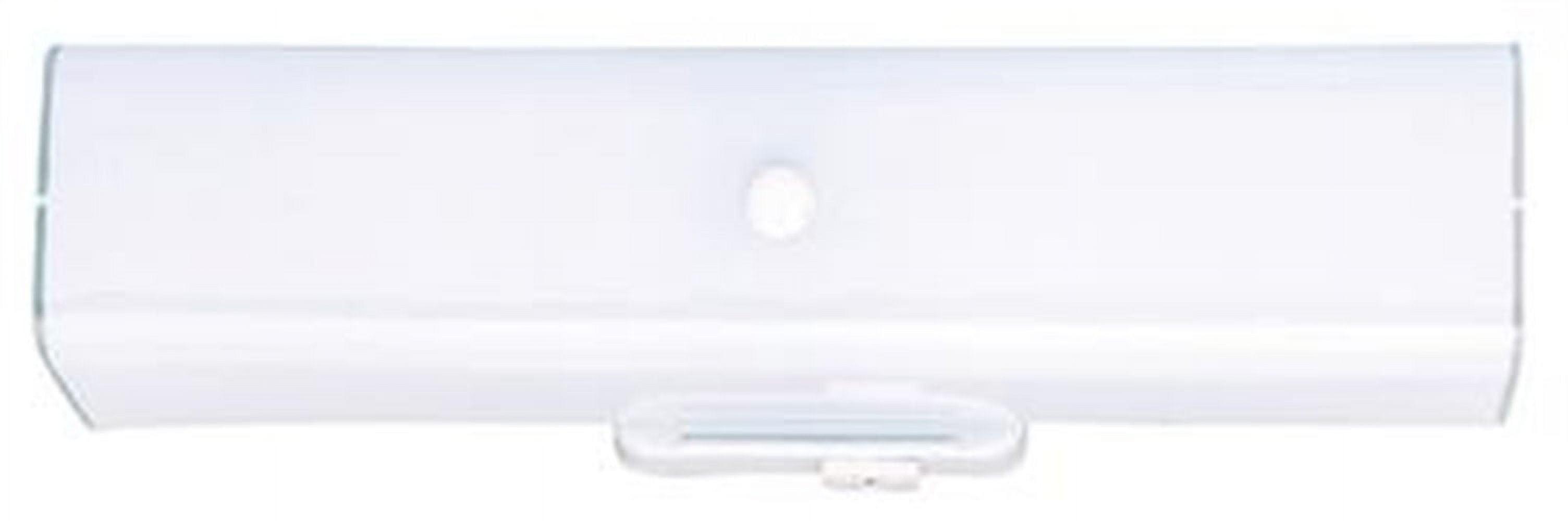 Westinghouse White 2 lights Incandescent Bathroom Channel Fixture Wall Mount