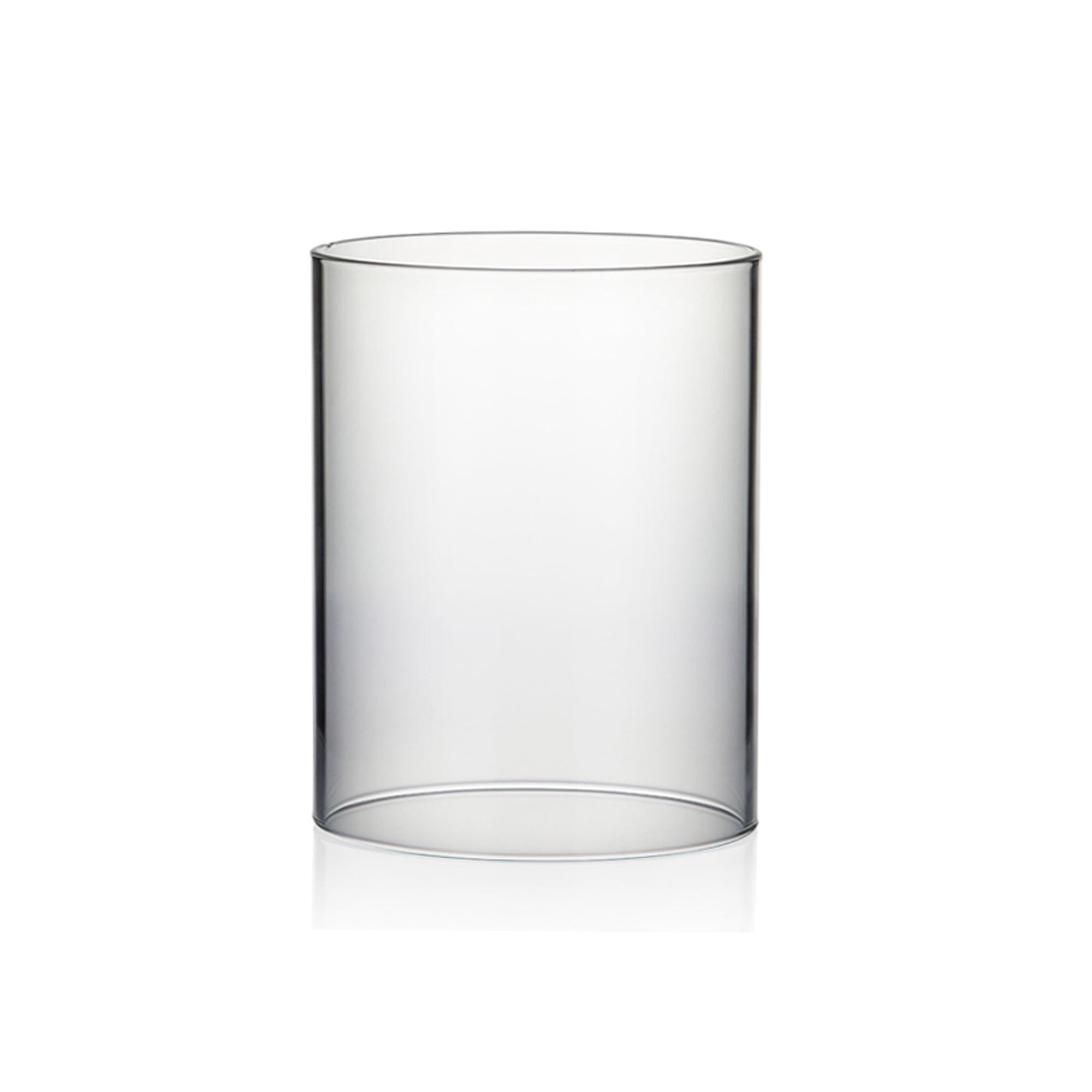 Clear Glass Hurricane Candle Holder 4.7" x 6"