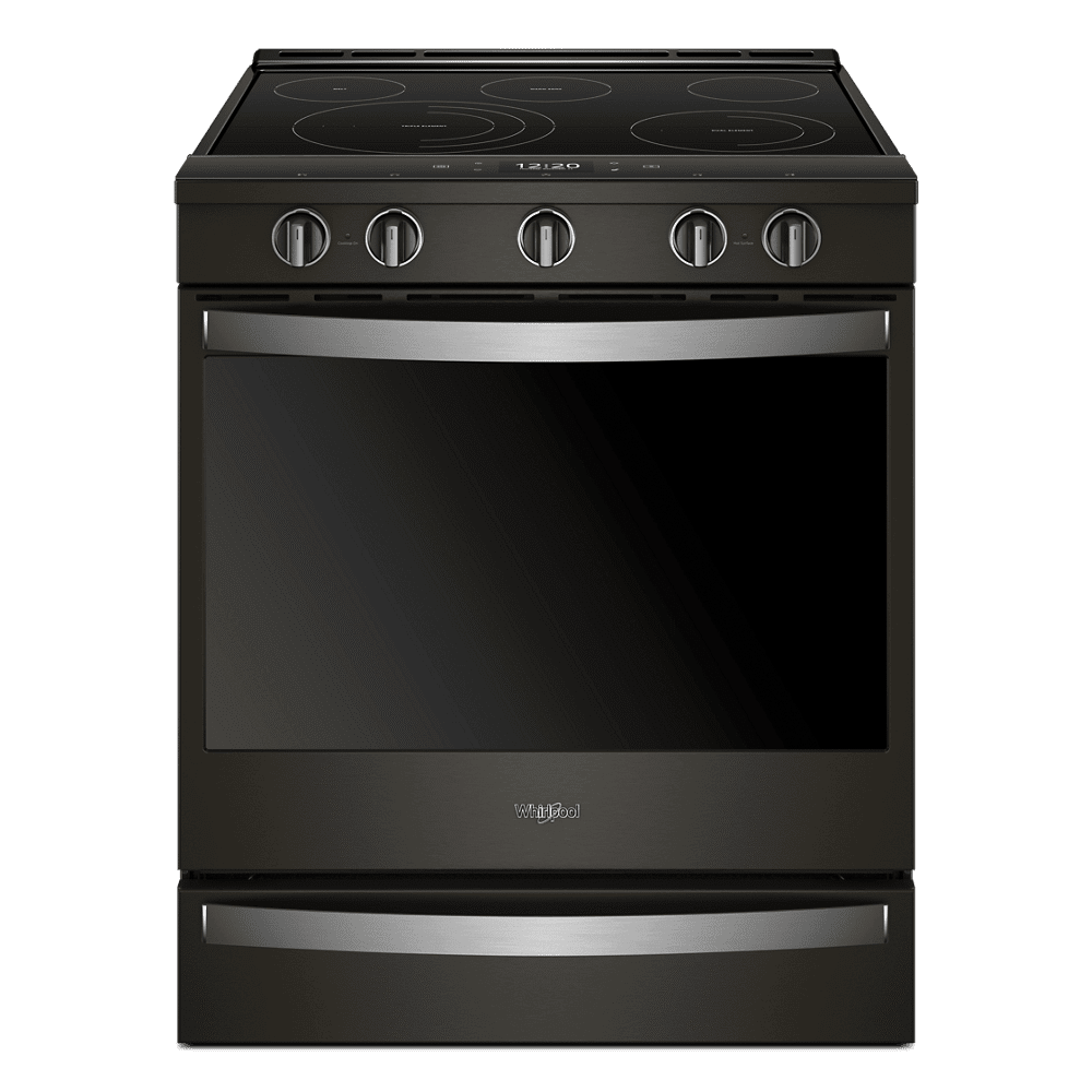 WHIRLPOOL WEE750H0HV slide in electric range