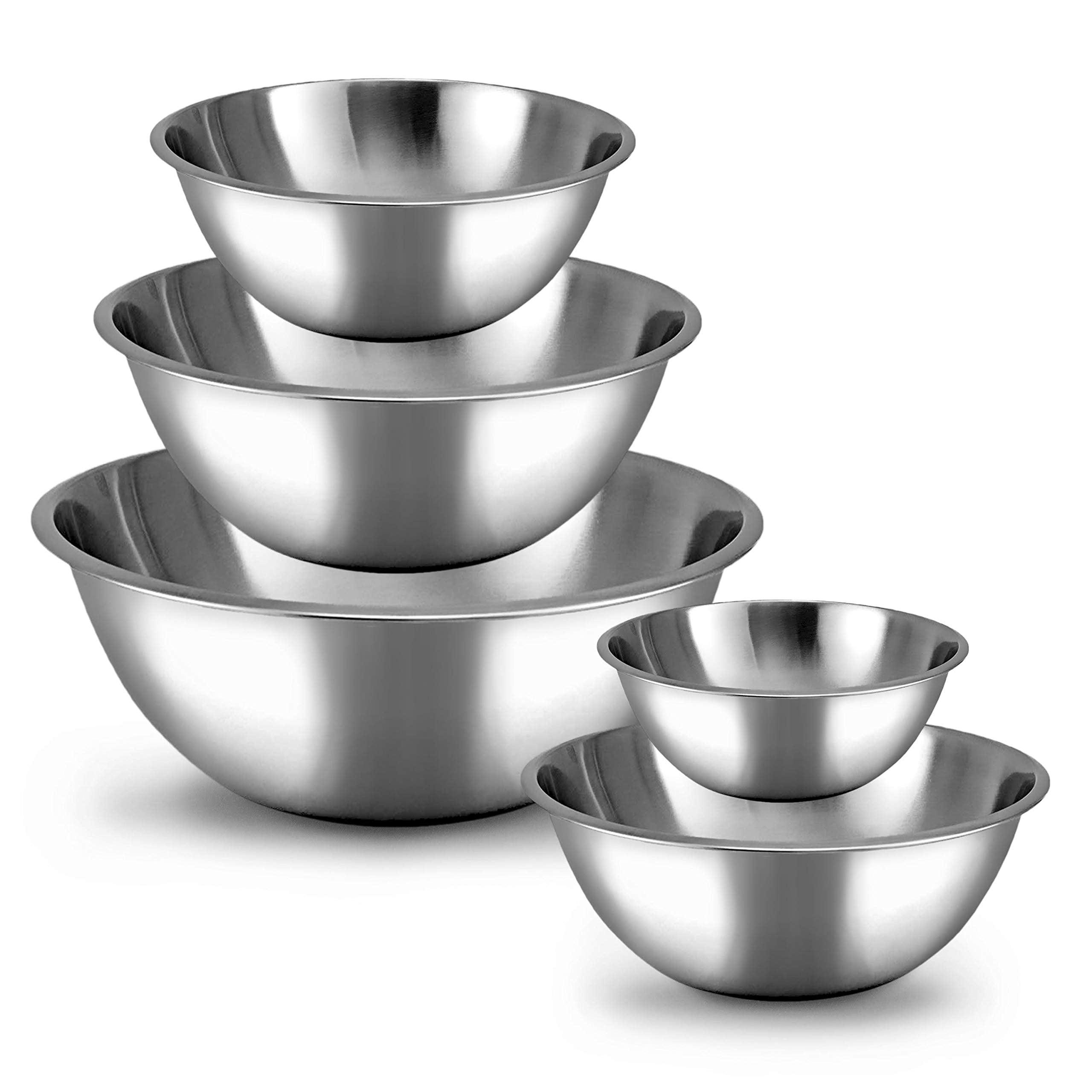 Heavy Duty Stainless Steel Nesting Mixing Bowls Set