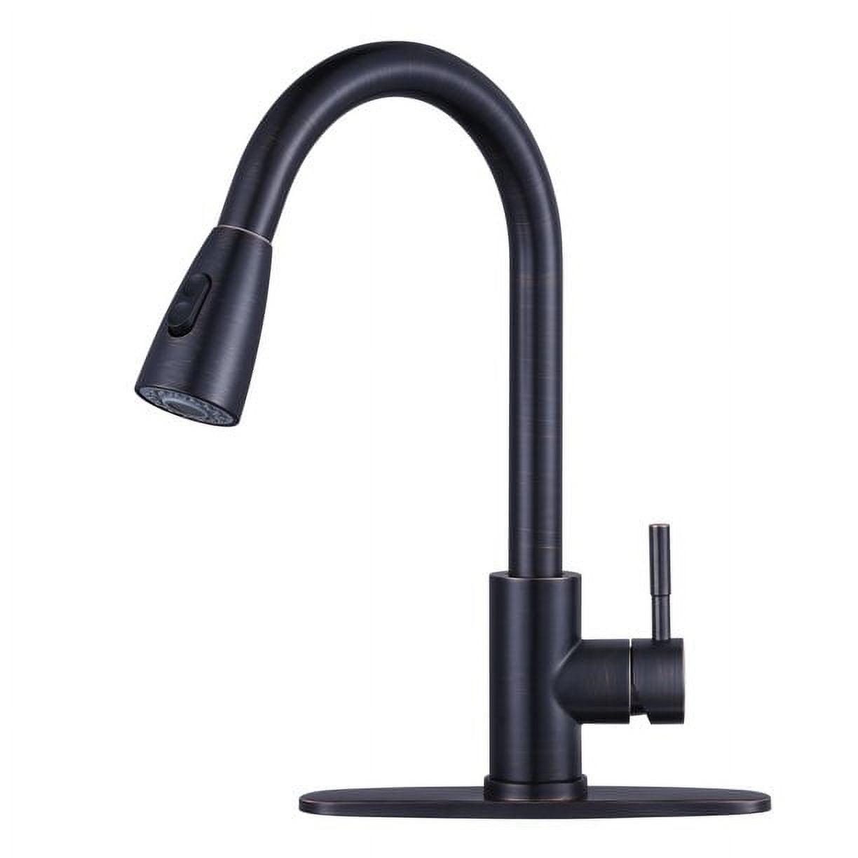 High Arc Pull Down Kitchen Faucet with Sprayer