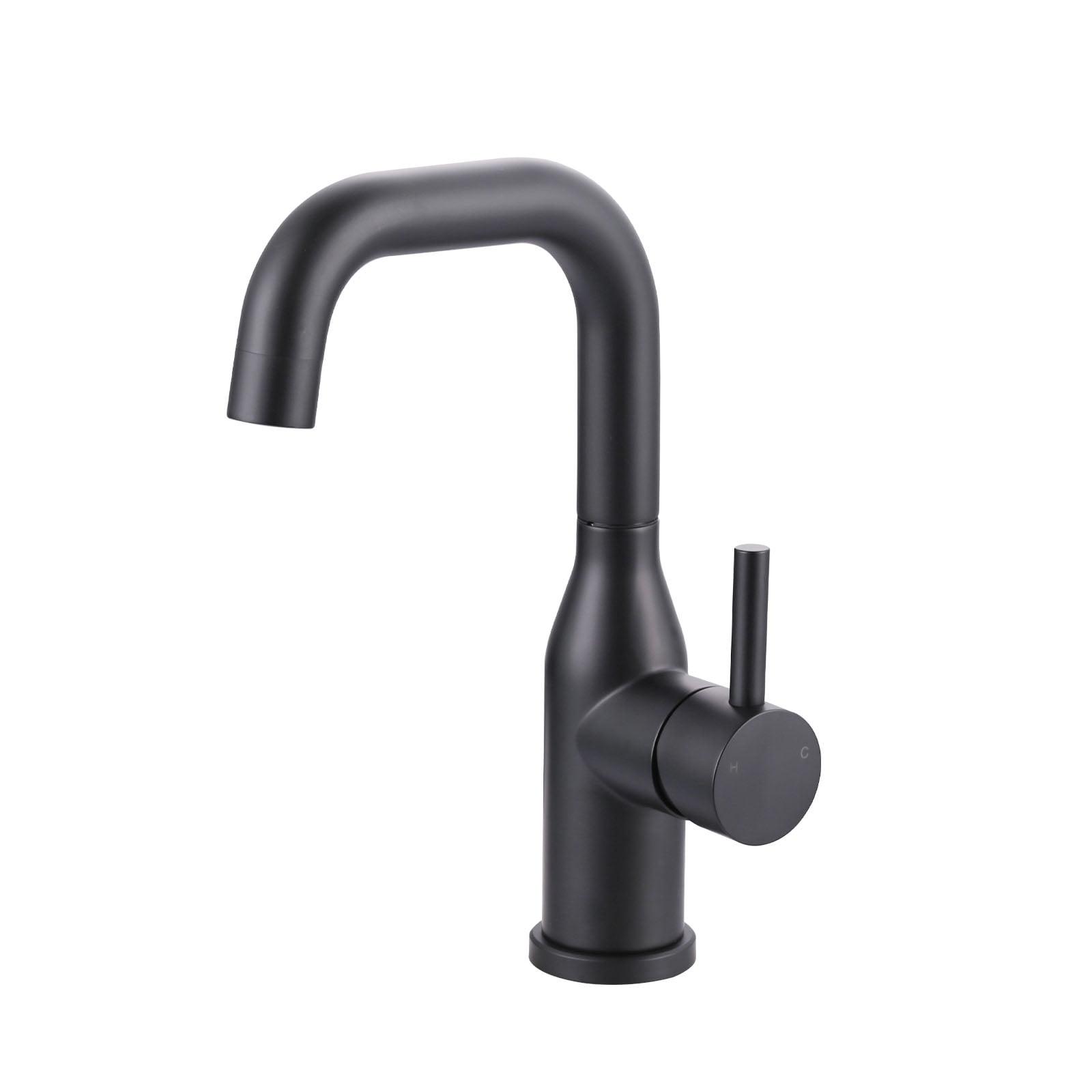 Single Handle Deck Mounted Bar Faucet Inclued Supply Lines