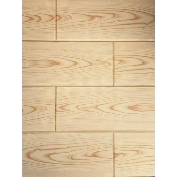 A La Maison Ceilings Foam Wood Glue-Up Ceiling Planks 39 in. x 6 in. (Set of 48)