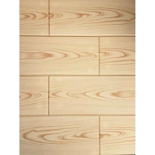 A La Maison Ceilings Foam Wood Glue-Up Ceiling Planks 39 in. x 6 in. (Set of 48)