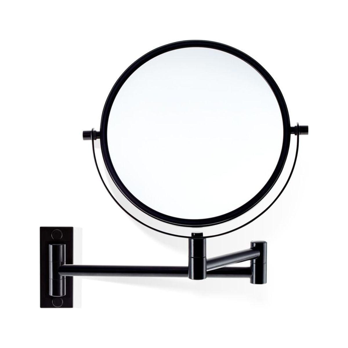 Polished Chrome Wall Mounted Magnifying Makeup Mirror