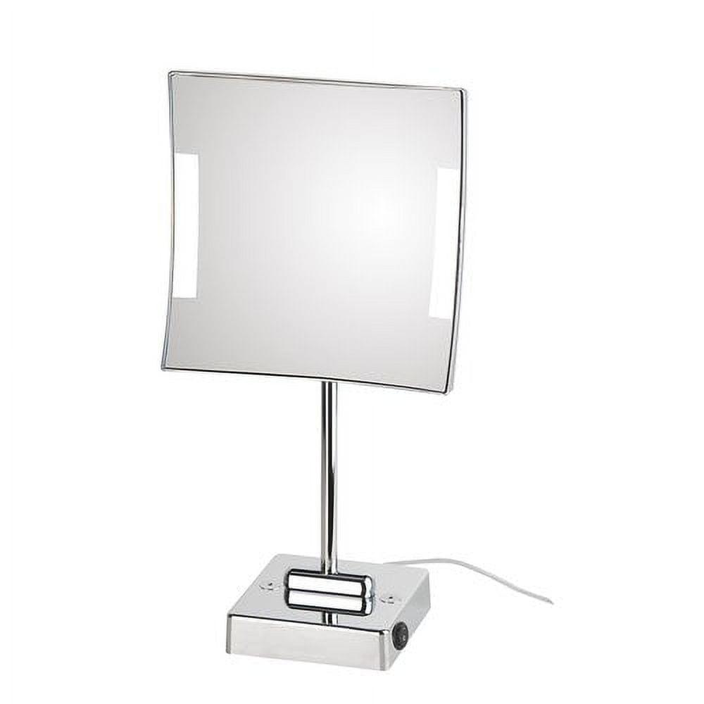 Quadrolo Free Standing LED Magnifying Mirror