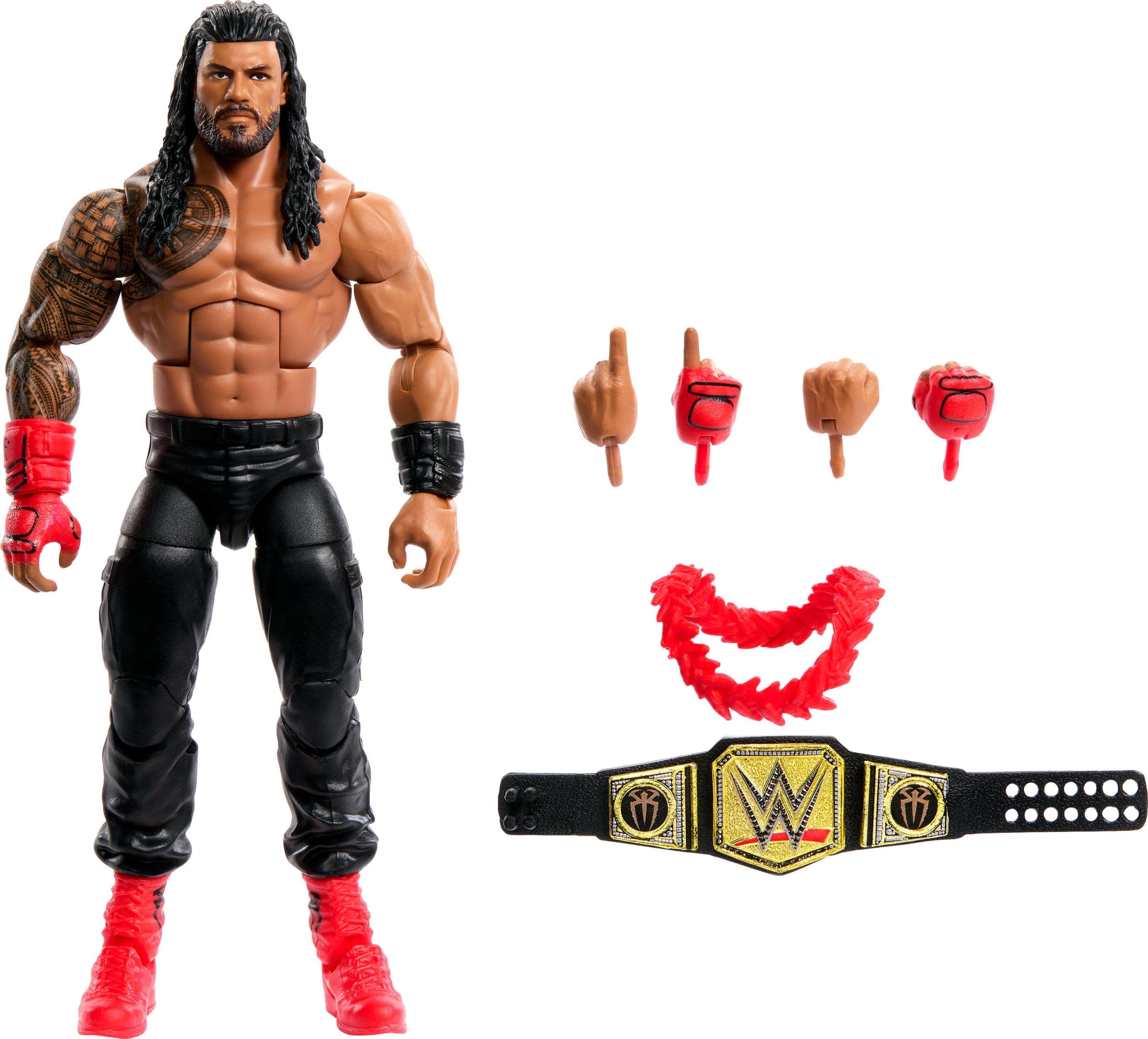 WWE Elite Roman Reigns 6-Inch Action Figure with Accessories