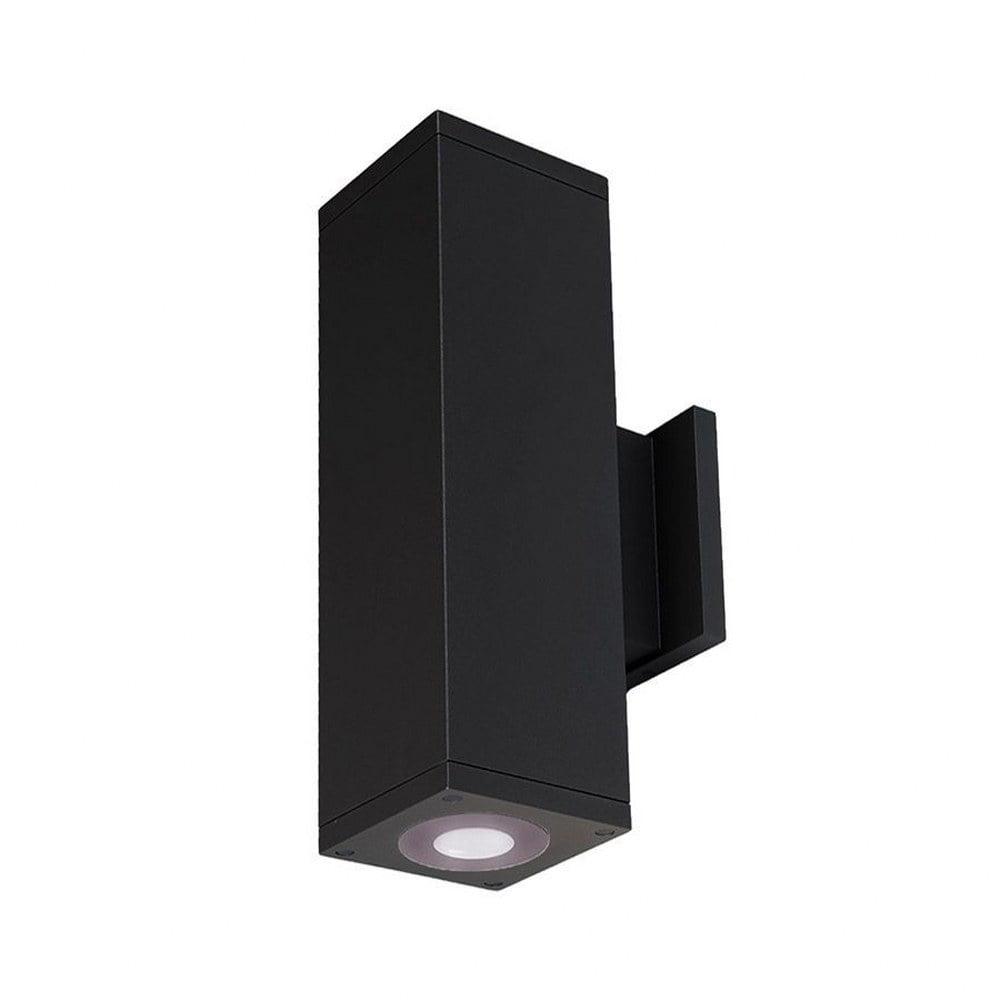 Wac Lighting Dc-Wd06-Ub Cube Architectural 2 Light 18" Tall Led Outdoor Wall Sconce -