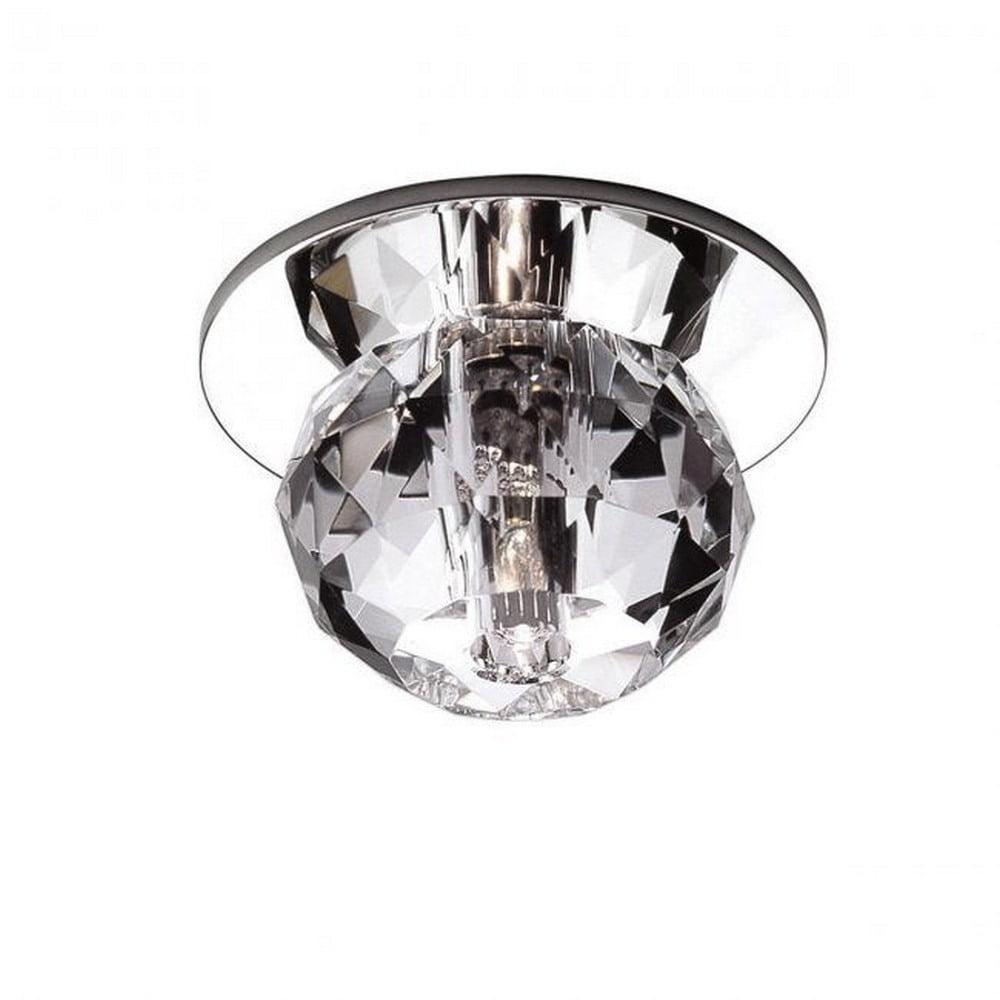 Crystal LED Flush Mount Ceiling Light