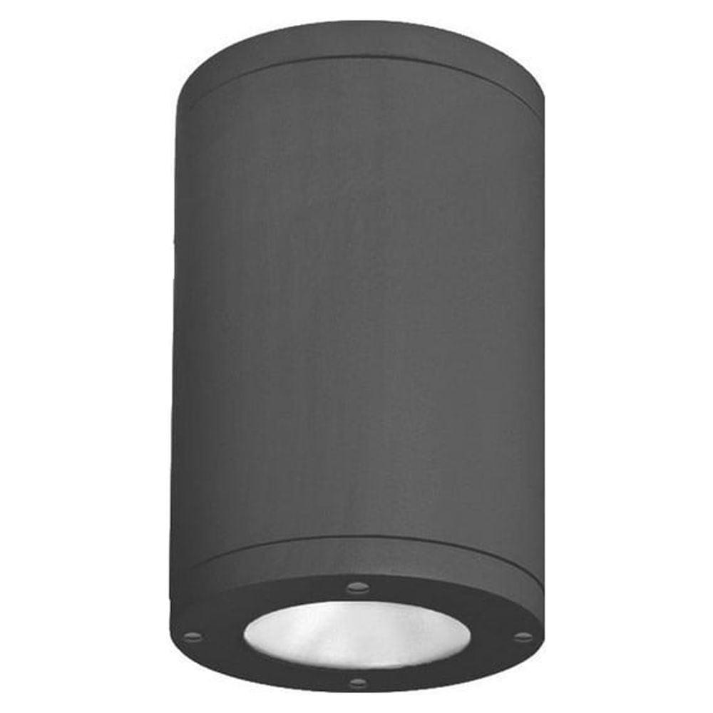 Architectural Black Aluminum 7" LED Flush Mount Ceiling Light