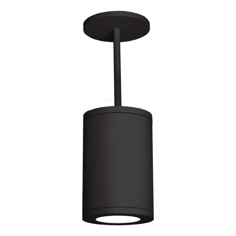 Sleek Black Aluminum LED Outdoor Mini Pendant - Energy Star Certified