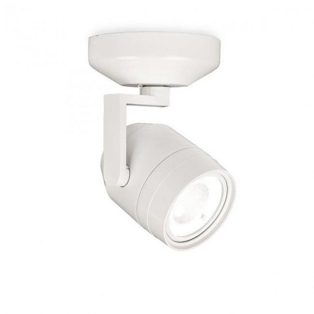 Paloma 6" White Aluminum LED Monopoint Accent Light