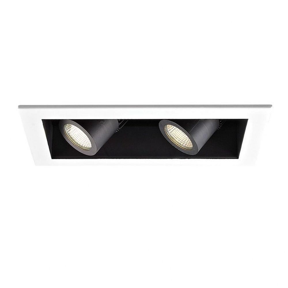 Precision Adjustable 4" LED Black Recessed Lighting Kit - Energy Star Certified