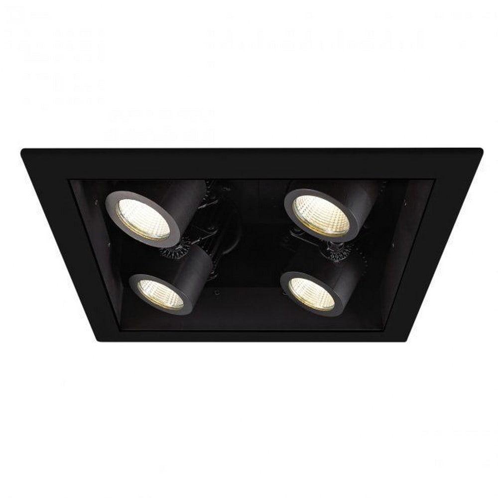 Precision Black Aluminum 18.5'' LED Energy Star Multi-Spotlight