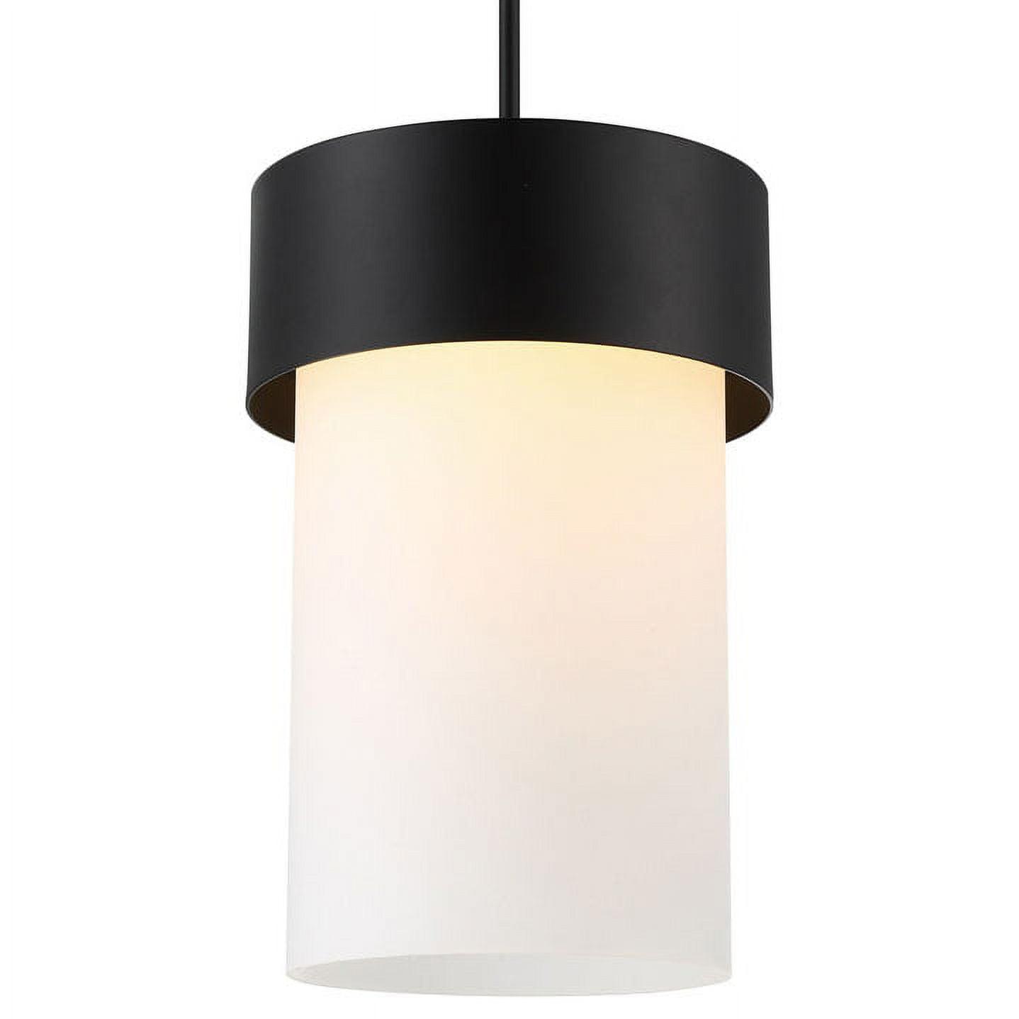 Napa 1 - Light Black LED Cylinder Pendant