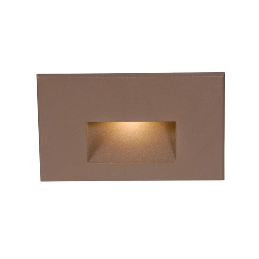 Wac Lighting Wl-Led100f-Am Ledme 5" Wide Led Step And Wall Light - Bronze