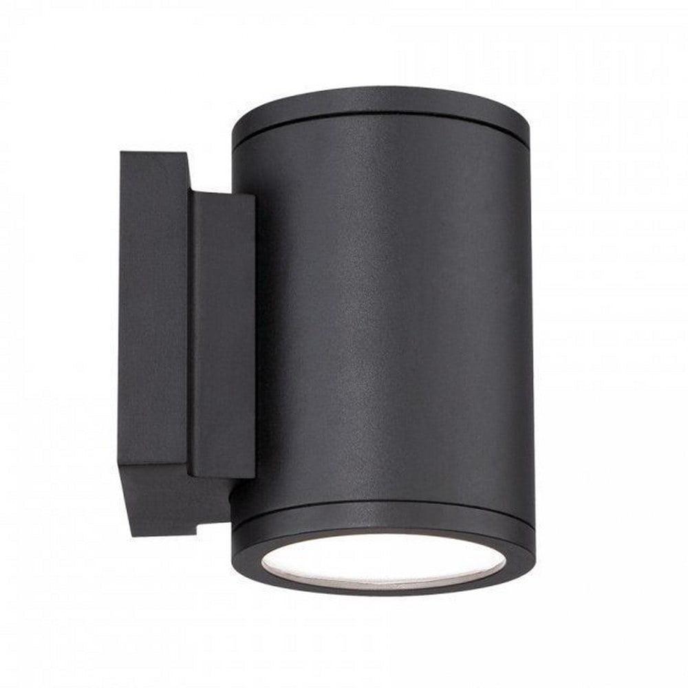 Wac Lighting Ws-W2604 Tube 6.5" Tall Double Light Led Outdoor Wall Sconce - Grey