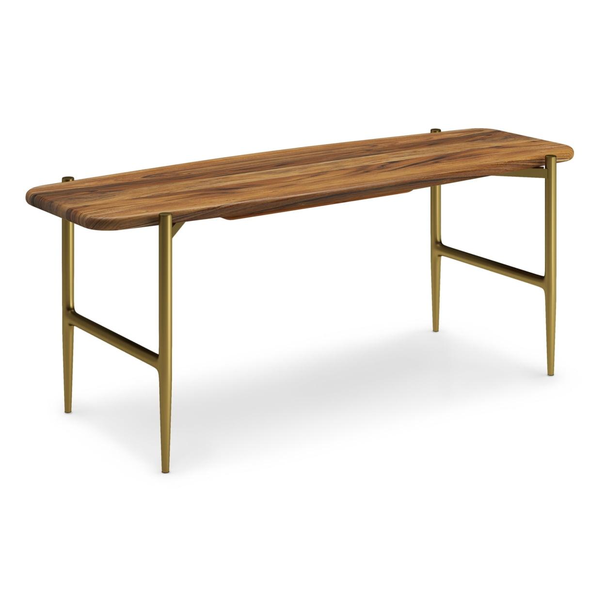 Simpli Home Solid Wood Bench