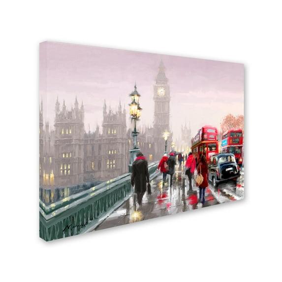 Trademark Fine Art -The Macneil Studio 'Westminster Bridge' Canvas Art - 18''x24''
