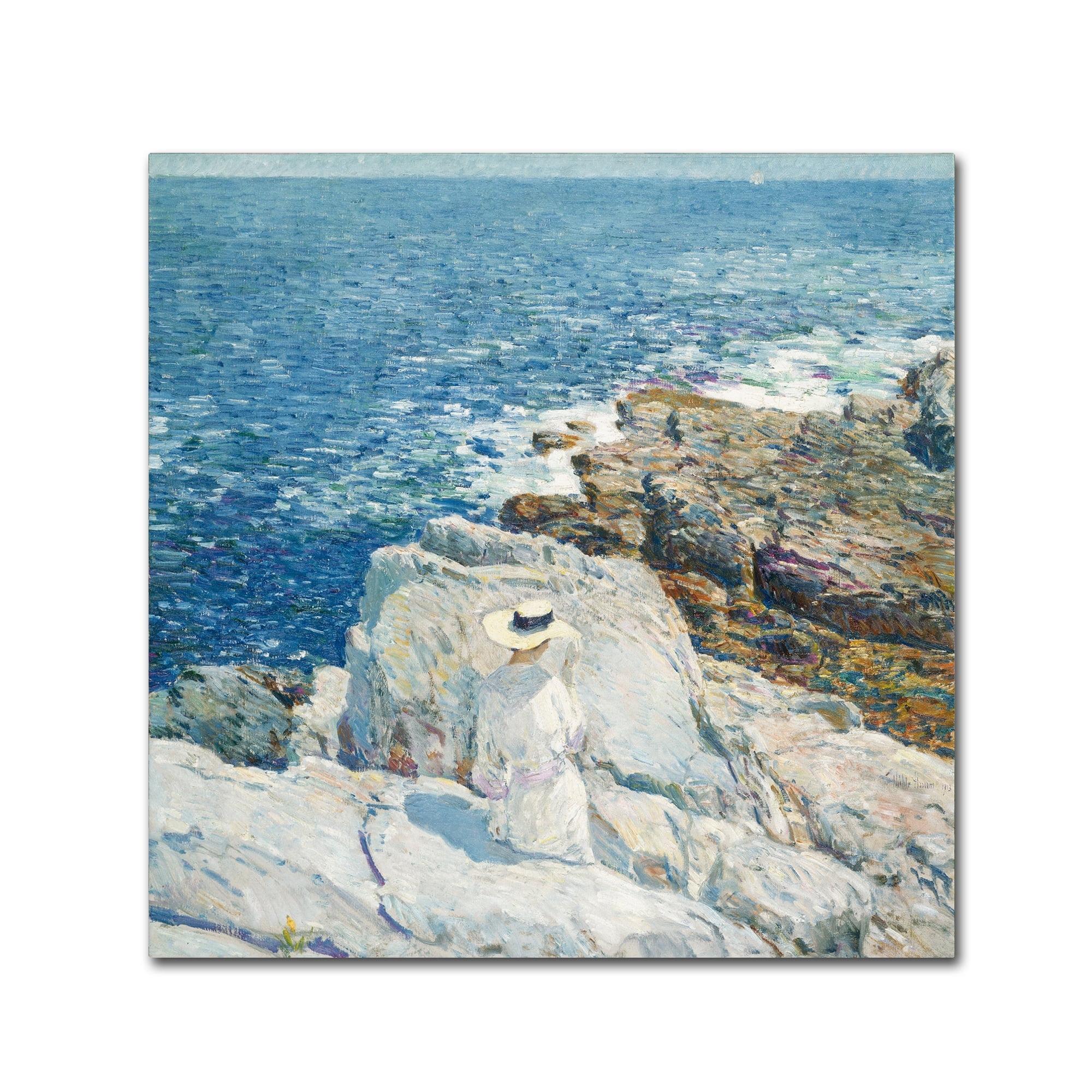 Trademark Fine Art " The South Ledges Appledore " by Childe Hassam
