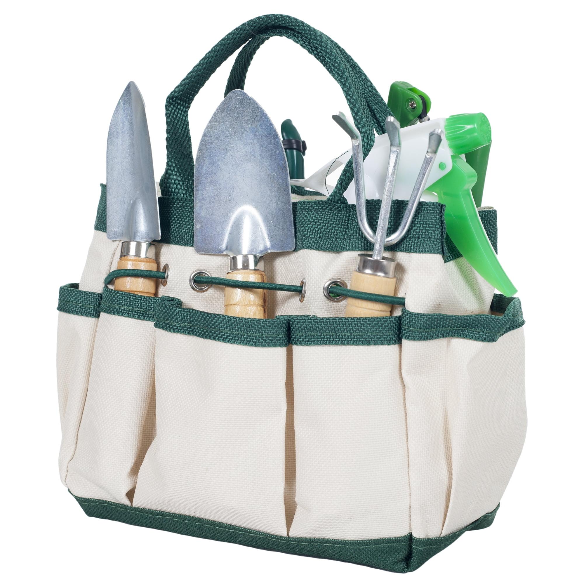7 Piece Mini Gardening Tool Set and Carrying Bag