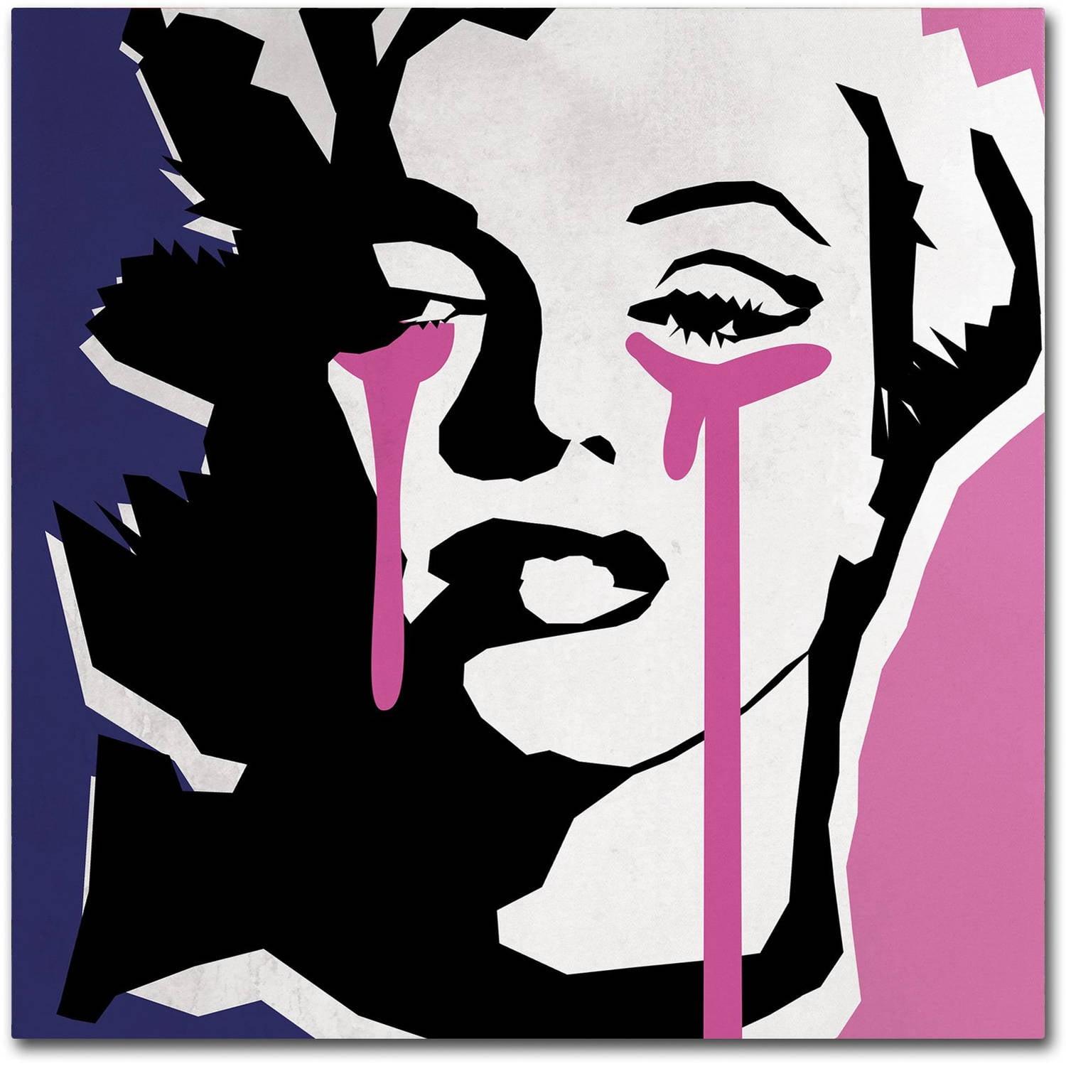 Trademark Fine Art " Marilyn Monroe III " by Mark Ashkenazi