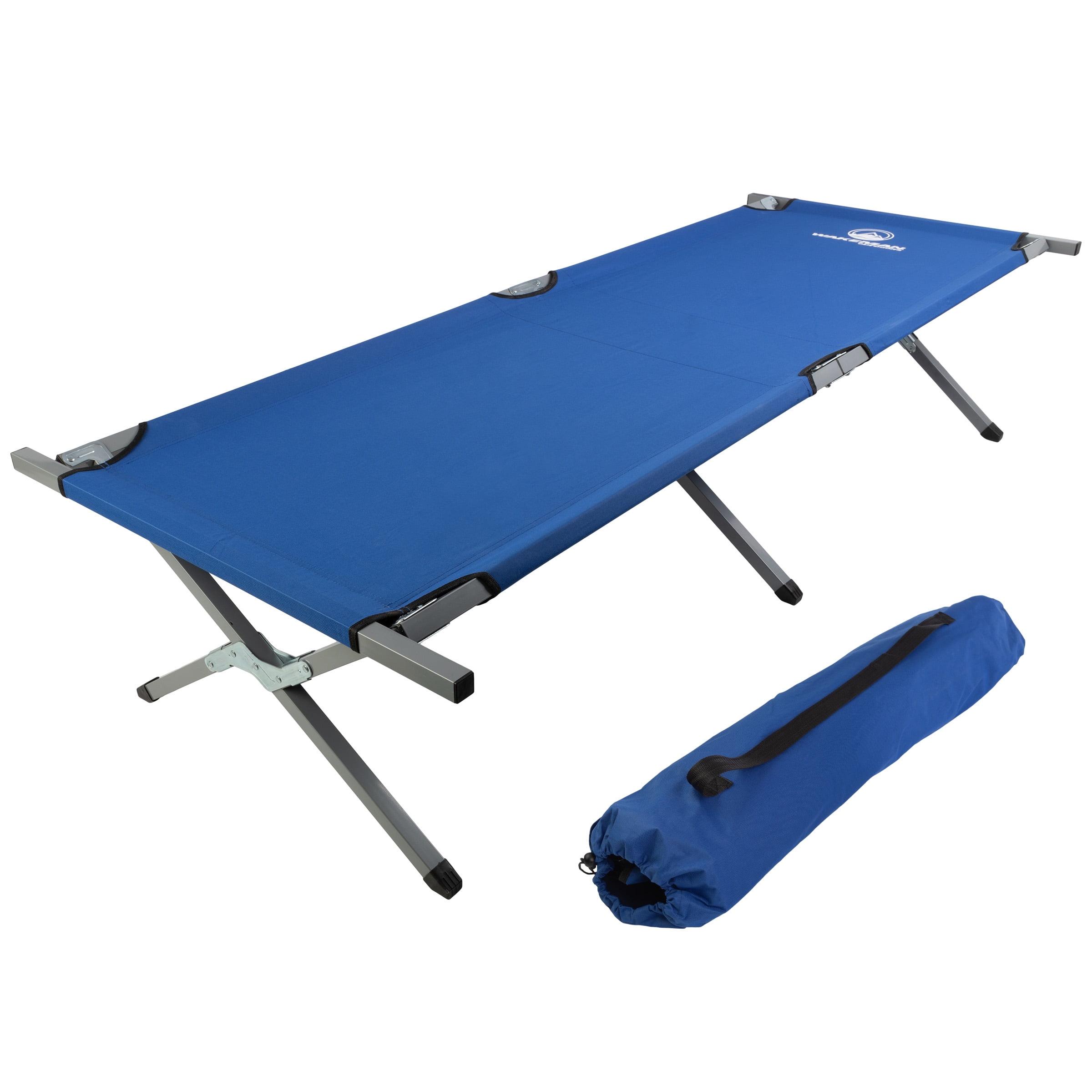 Wakeman Outdoors Folding Camping Cot - Portable Folding Camp Bed