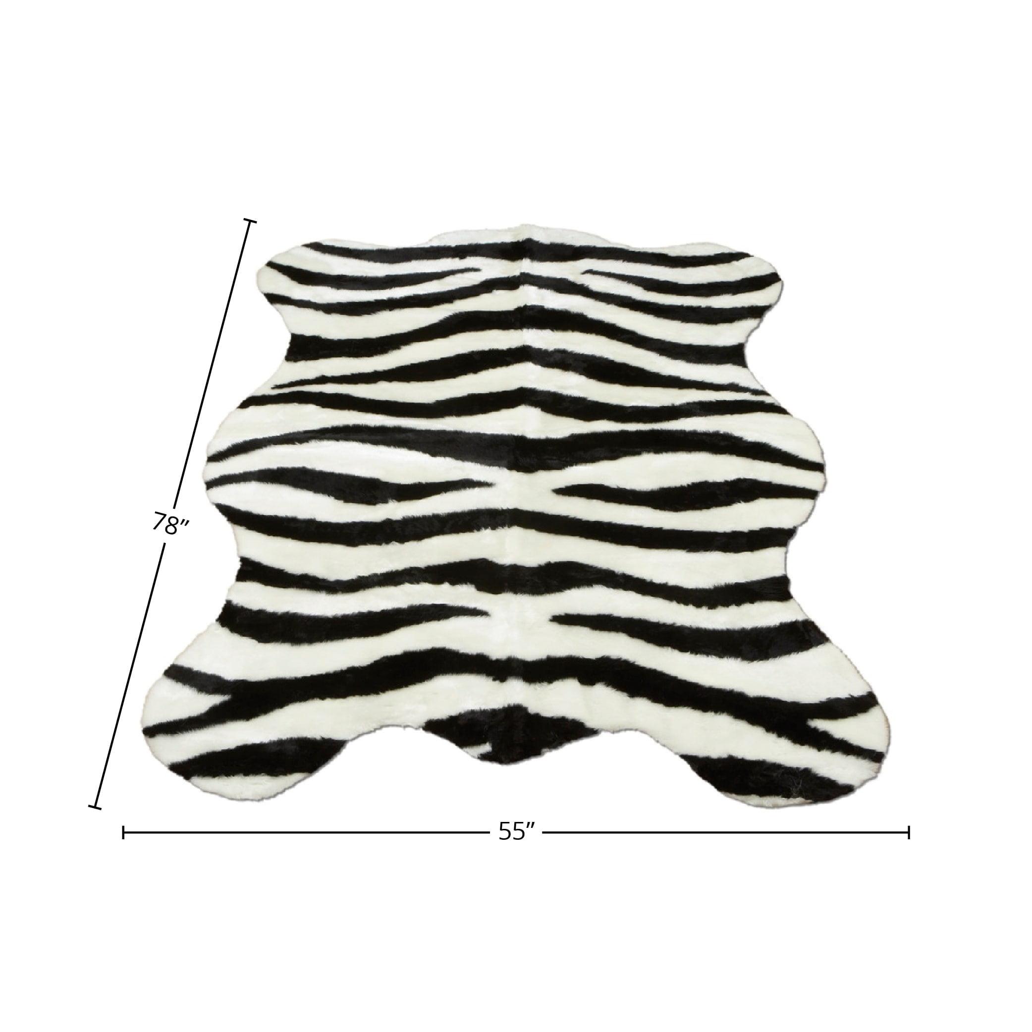 Mercer41 Zebra Bold Stripe Area Rug