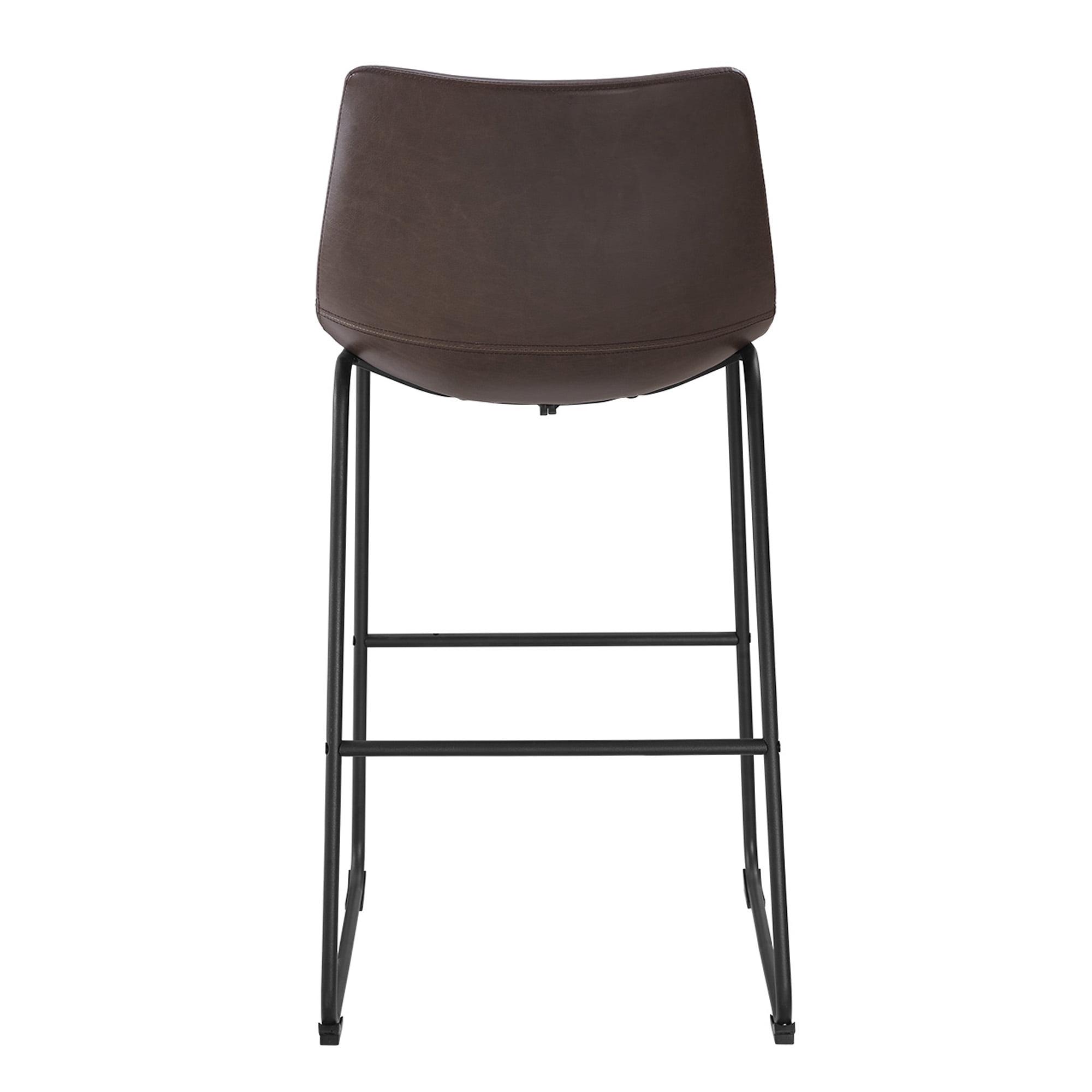 Keighley Upholstered 24.25'' Counter Stool with Metal Frame Jalasha