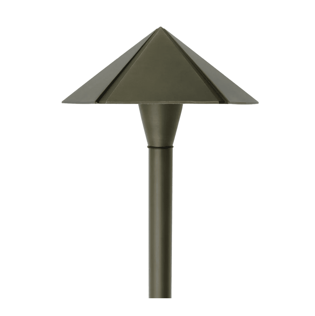 Cardon Lighting Light Bronze Low Voltage Integrated LED Solid Cast Brass Path Way Light Kit