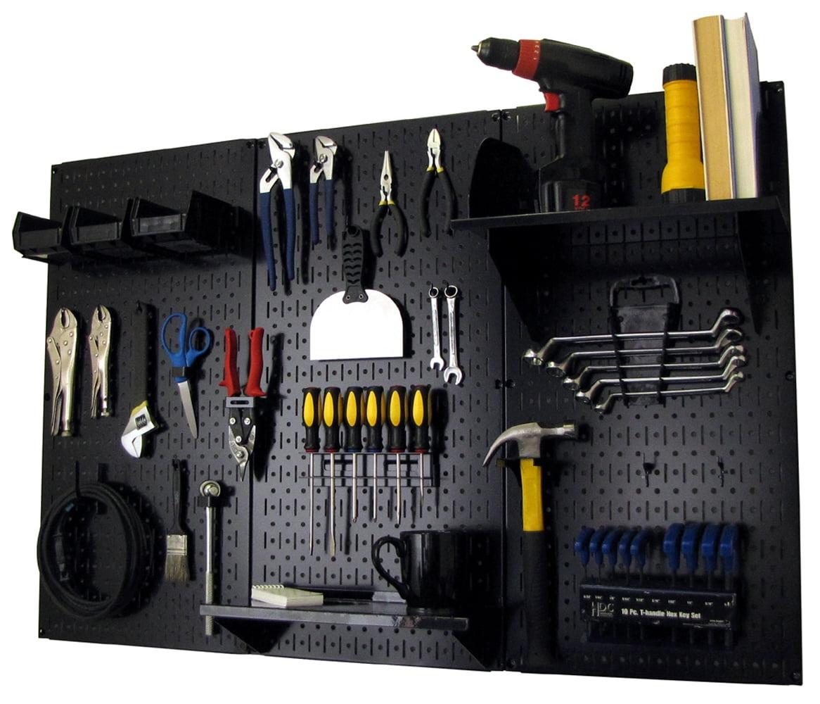 Pegboard Standard Tool Storage 32" H x 48" W Kit