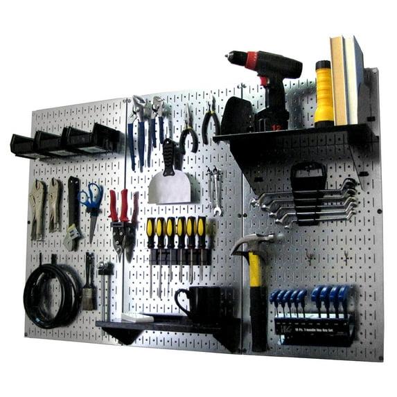 Pegboard Standard Tool Storage 32" H x 48" W Kit