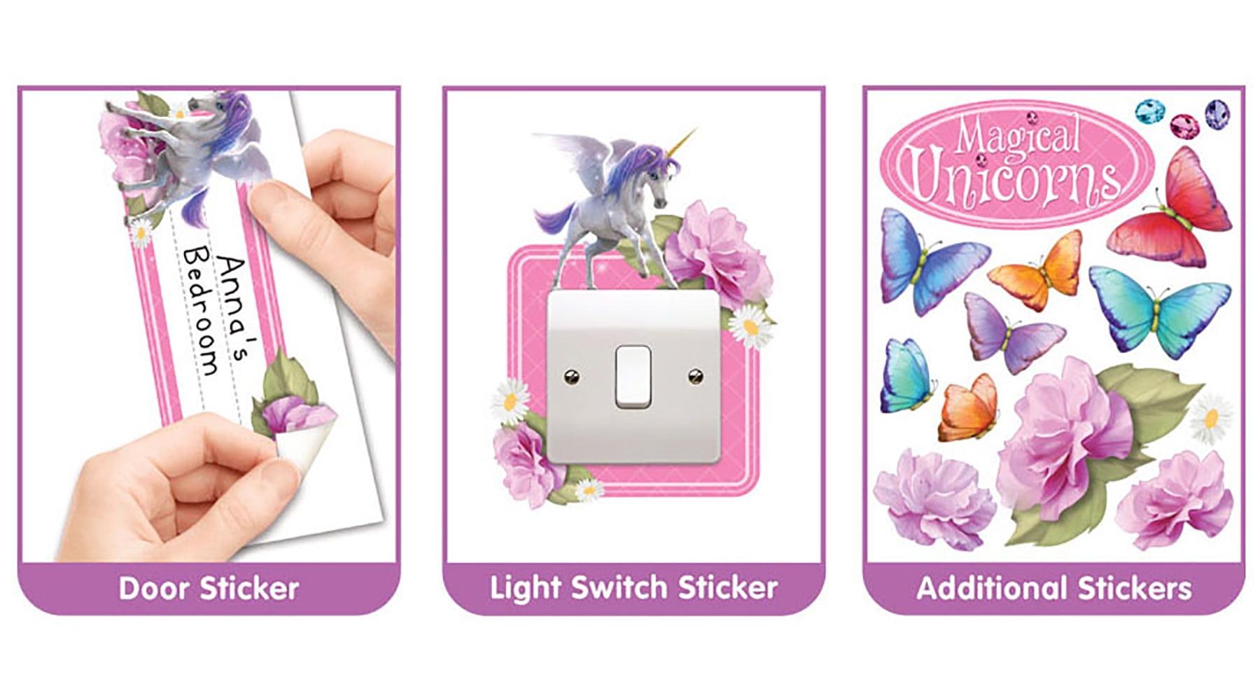 WallPops! Magical Unicorn Peel & Stick Border