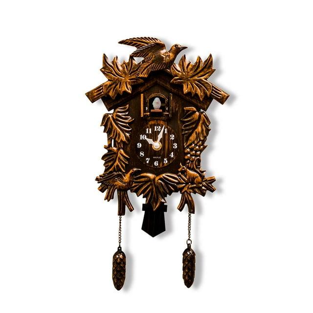 Walplus 14.2" x 4" Quartz Cuckoo Clocks