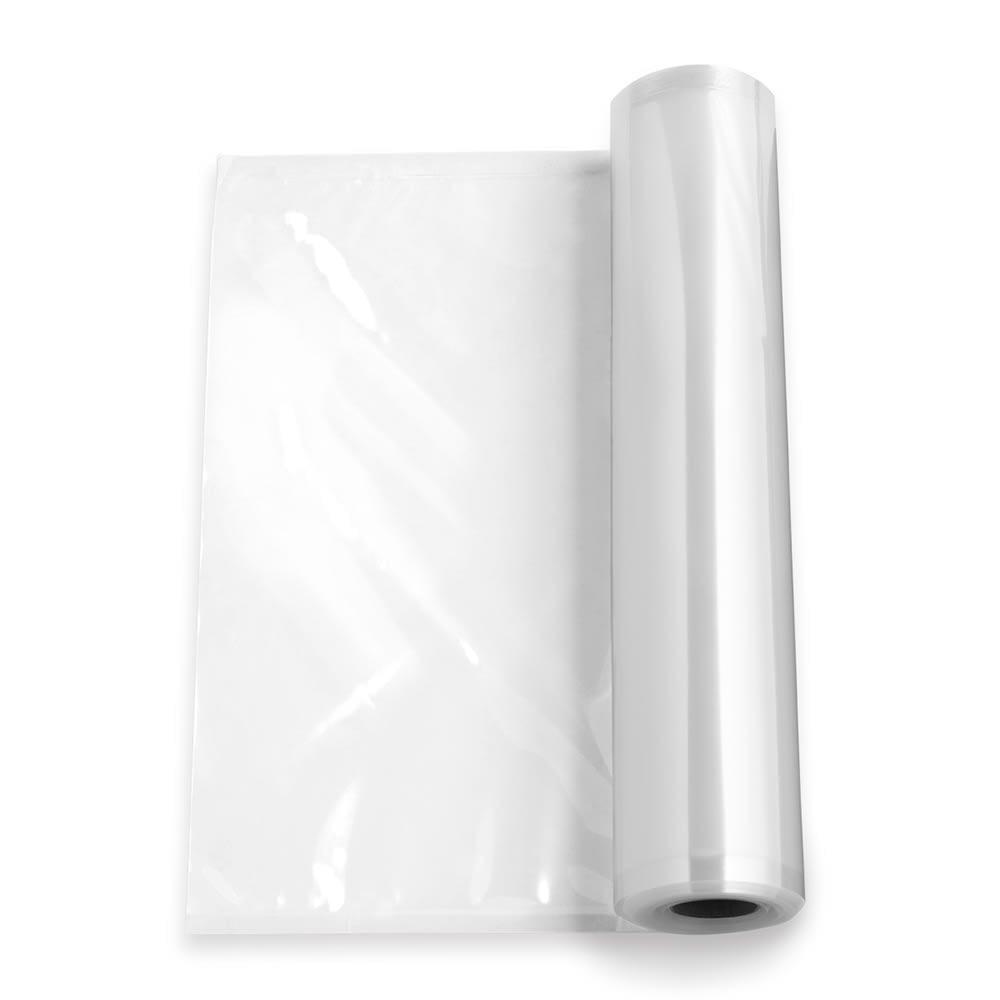 Clear 11" x 33' Polyethylene and Nylon Vacuum Packing Roll