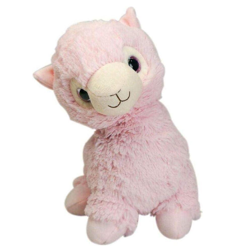 Pink Microwavable Lavender Scented Plush Llama